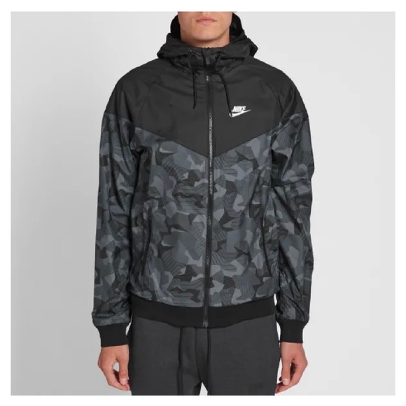 NIKE CAMO BDLNDS WINDRUNNER - Picture 1 of 9